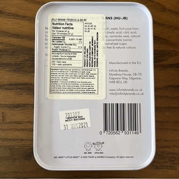 Little Miss Hug Jelly Bean Tin - NWOT - Picture 3 of 5